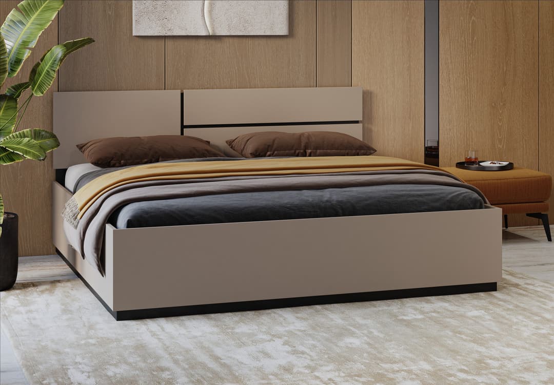 OTTO home Bett Cross | Beige