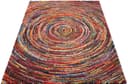 OCI DIE TEPPICHMARKE Hochflor-Teppich Sixteen Round | Mehrfarbig