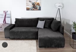 COLLECTION AB Ecksofa Poppy L-Form | Grau