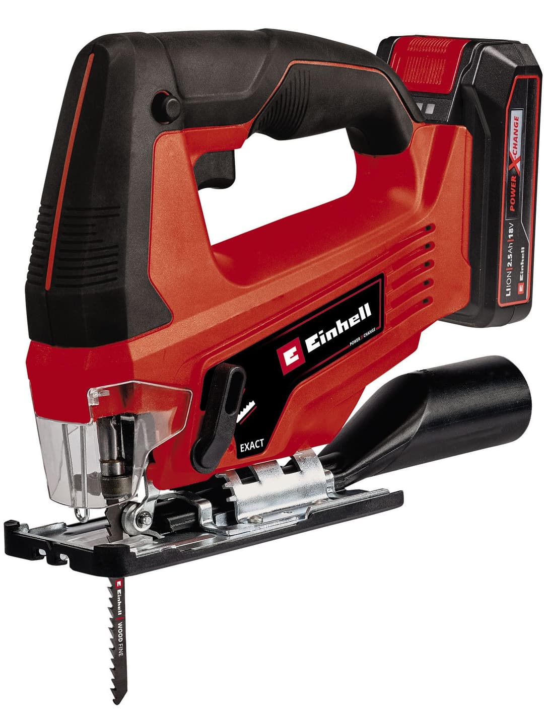 Einhell Akku-Stichsäge TC-JS 18/70 Li | Rot