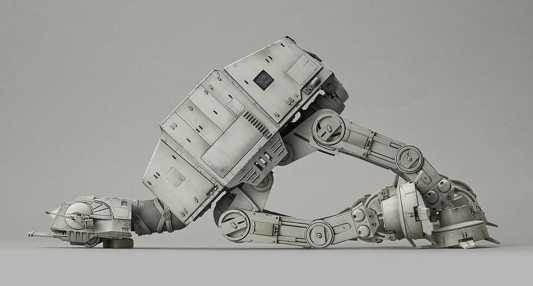 Bandai Modellbausatz Star Wars AT-AT | Grau