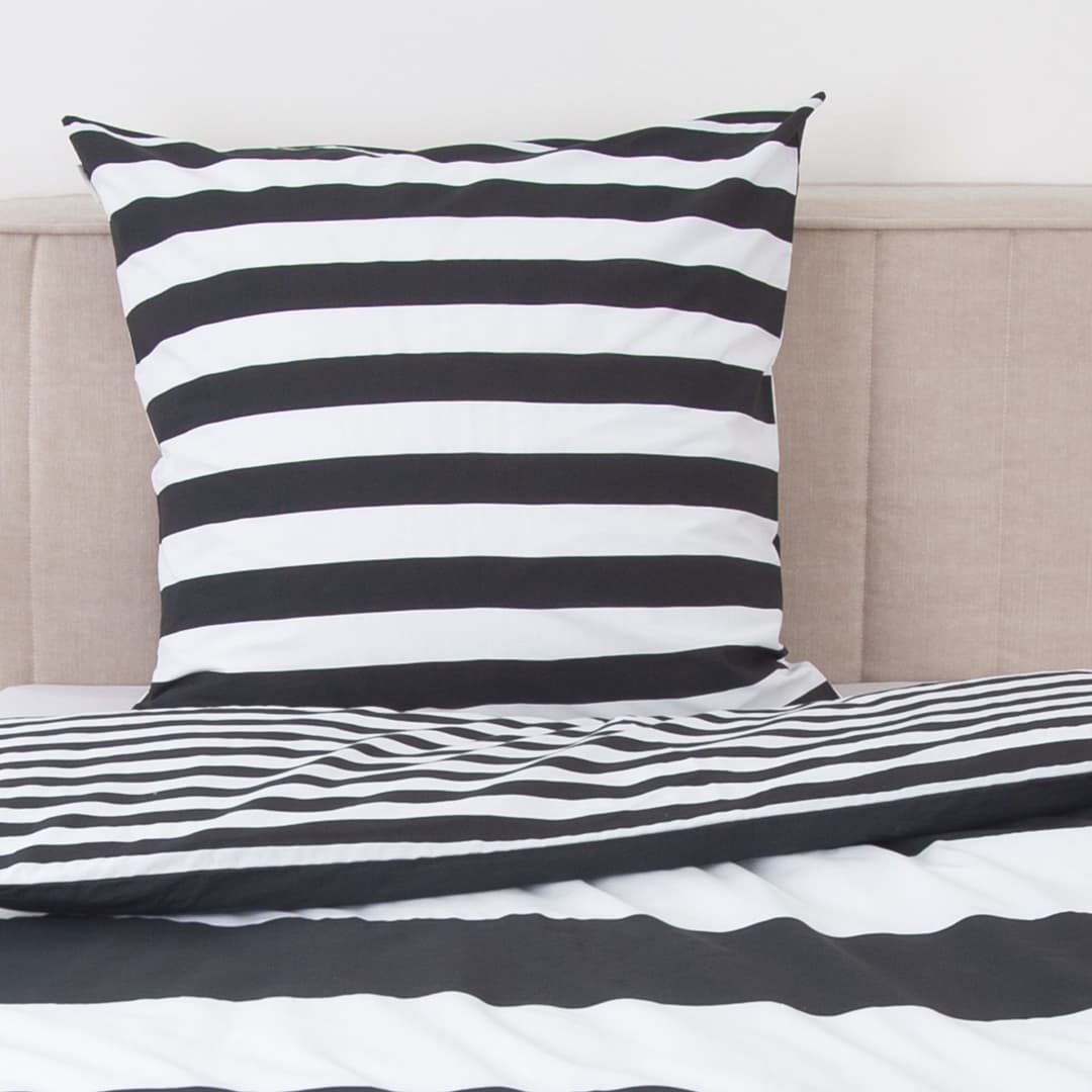 TOM TAILOR HOME Wendebettwäsche SIENA | Schwarz