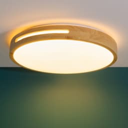 Brilliant LED Deckenleuchte Woodbury | Holztöne