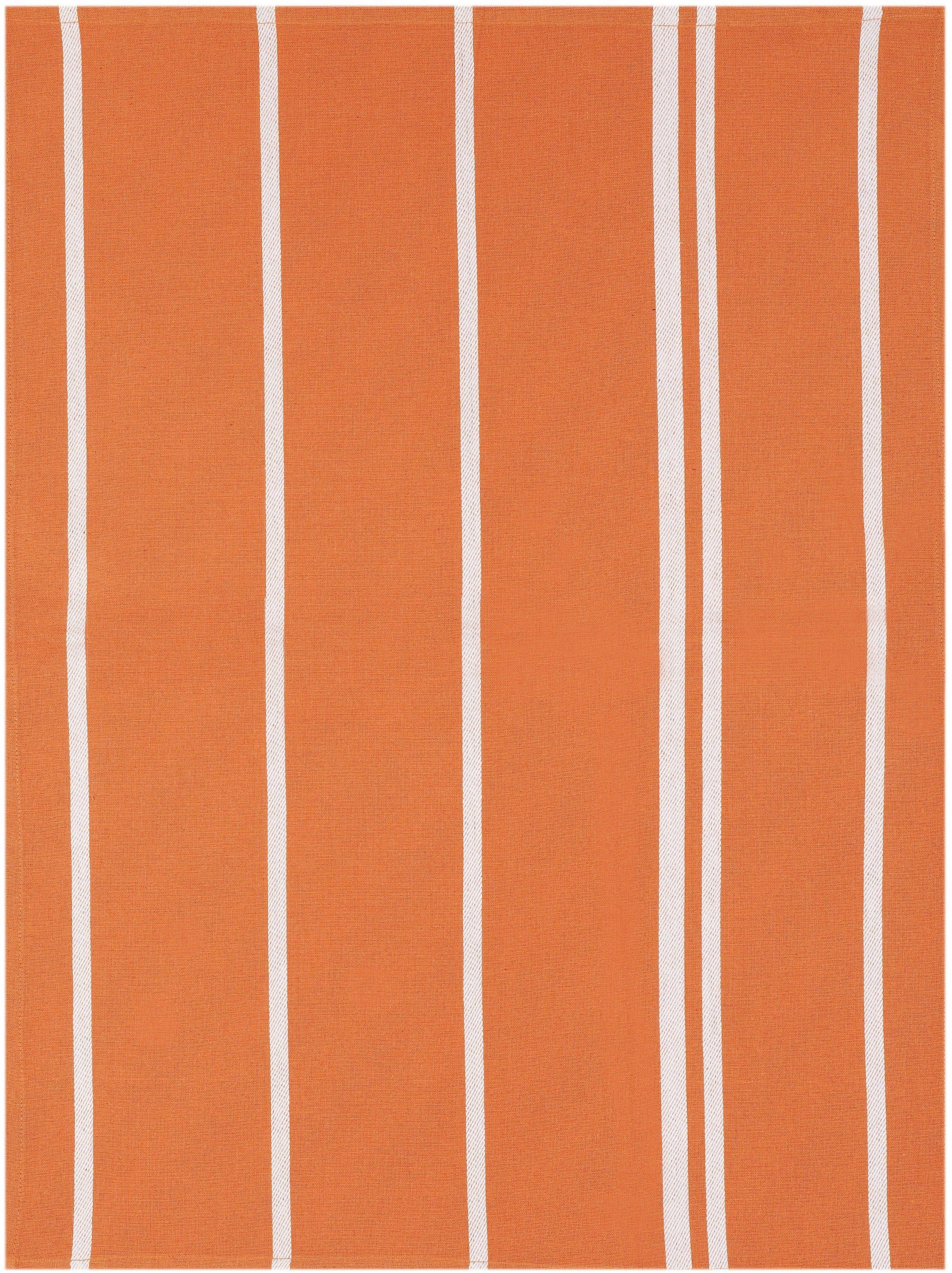 stuco Geschirrtuch Streifen | Orange