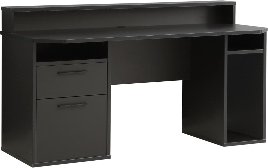 FORTE Gamingtisch Tezaur | Schwarz