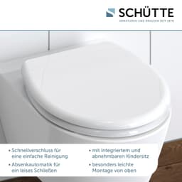 Schütte FAMILY WHITE WC-Sitz | Weiß