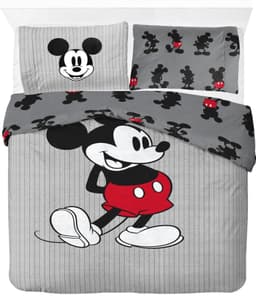 Disney Mickey Mouse Bettwäsche-Set | Grau