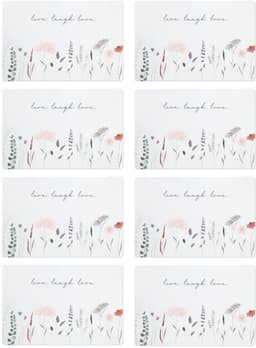 Zeller Present Platzset "Flowers" | Mehrfarbig