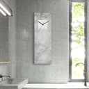 Bruno Banani Wanduhr Beton auf Glas | Grau 2