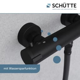 Schütte London Duscharmatur | Schwarz