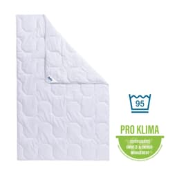 Beco Microfaserbettdecke 2 für 1 | Weiß