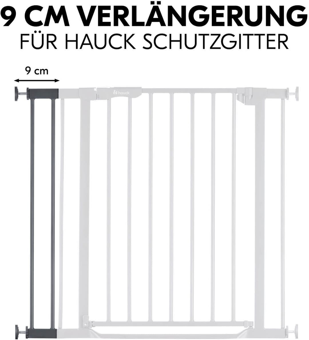 Hauck Extension 9 cm | Grau