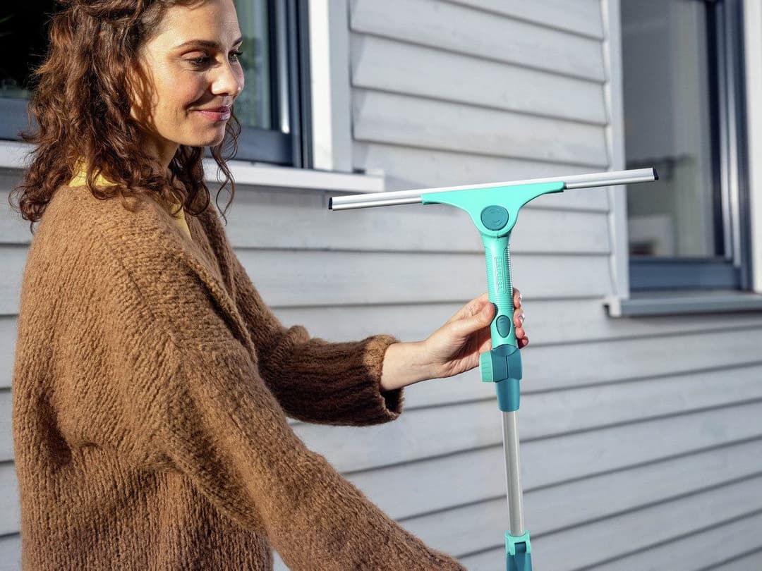 Leifheit Window Slider XL Telescope Fensterreiniger | Türkis
