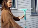 Leifheit Window Slider XL Telescope Fensterreiniger | Türkis 2
