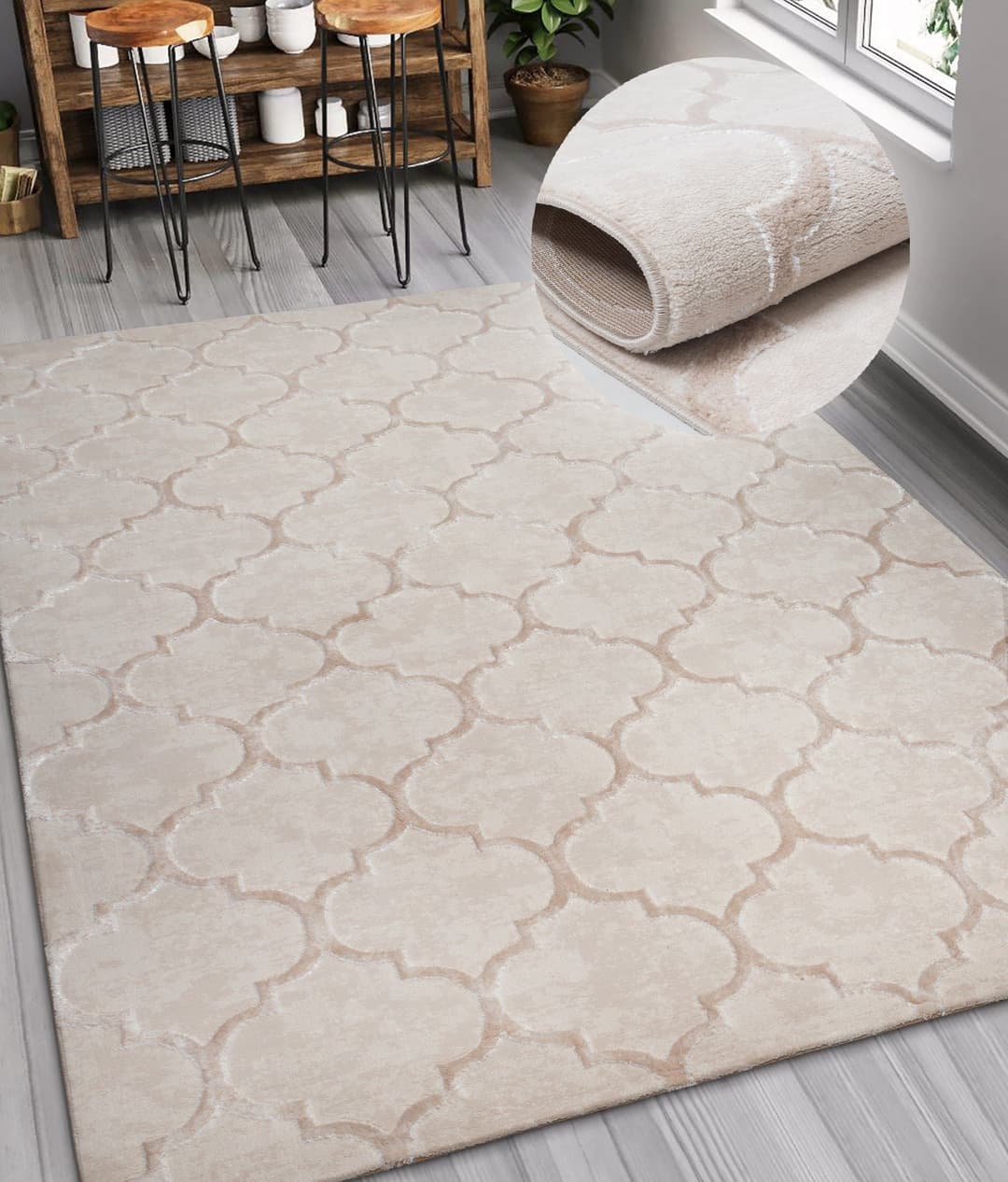OTTO home Teppich Badra | Beige