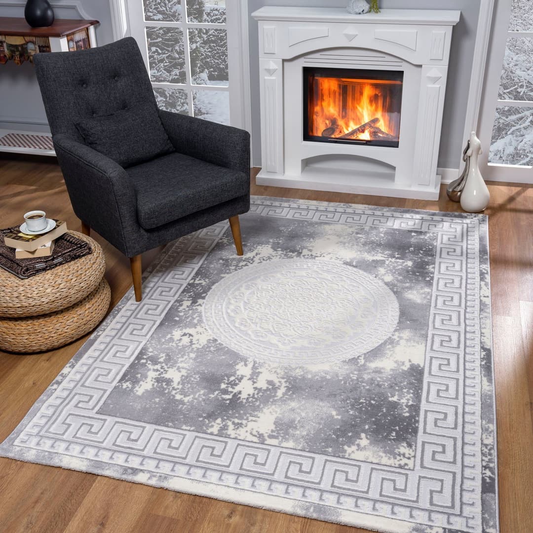 Sanat Teppich Harmony 3212 | Grau