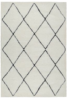 the carpet Teppich Bahar Shaggy | Beige