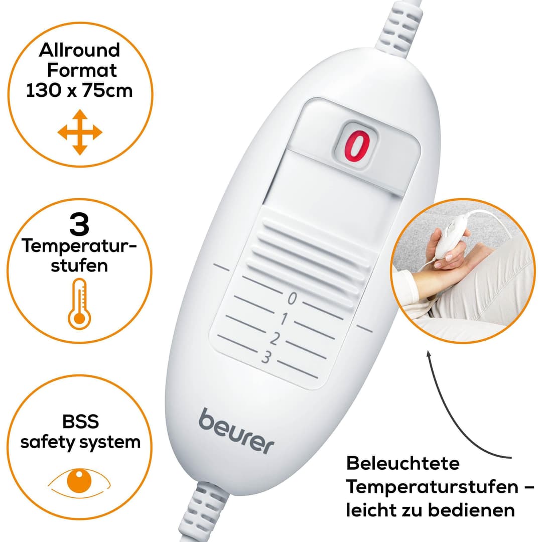 BEURER Wärmeunterbett UB 30 | Weiß