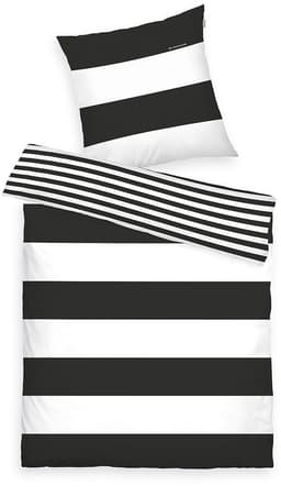 TOM TAILOR HOME Wendebettwäsche SIENA | Schwarz