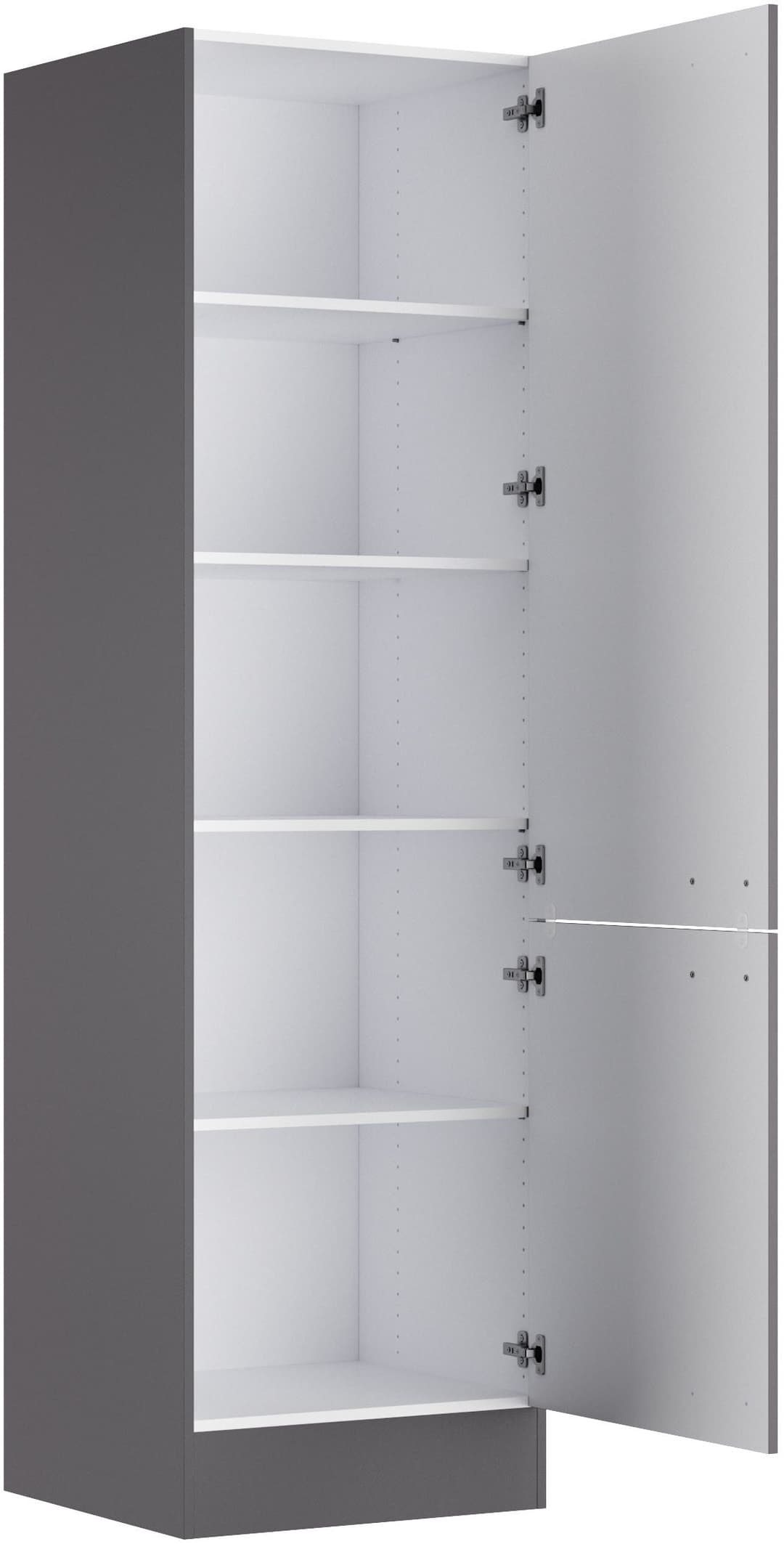 OPTIFIT Hochschrank OPTImulti | Grau