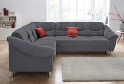 sit&more Ecksofa Salsa L-Form | Grau