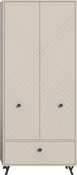 Home affaire Garderobenschrank Mento | Beige