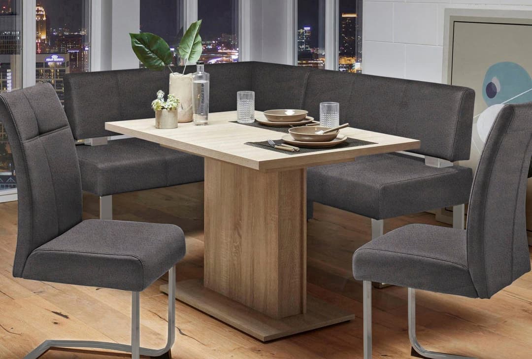 OTTO home Eckbank Rab | Schwarz