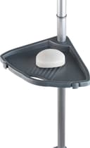 Wenko Duschablage Teleskop Duschecke Compact | Grau 3