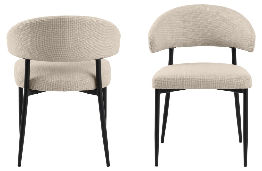 ACTONA GROUP Esszimmerstuhl Edina | Beige