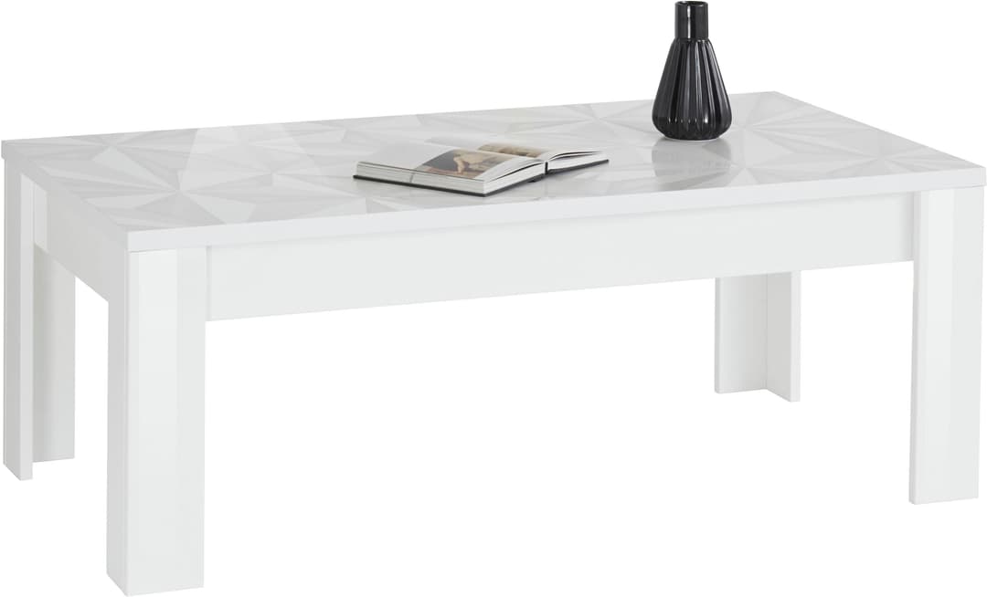 Home affaire Couchtisch Prisma | Weiß