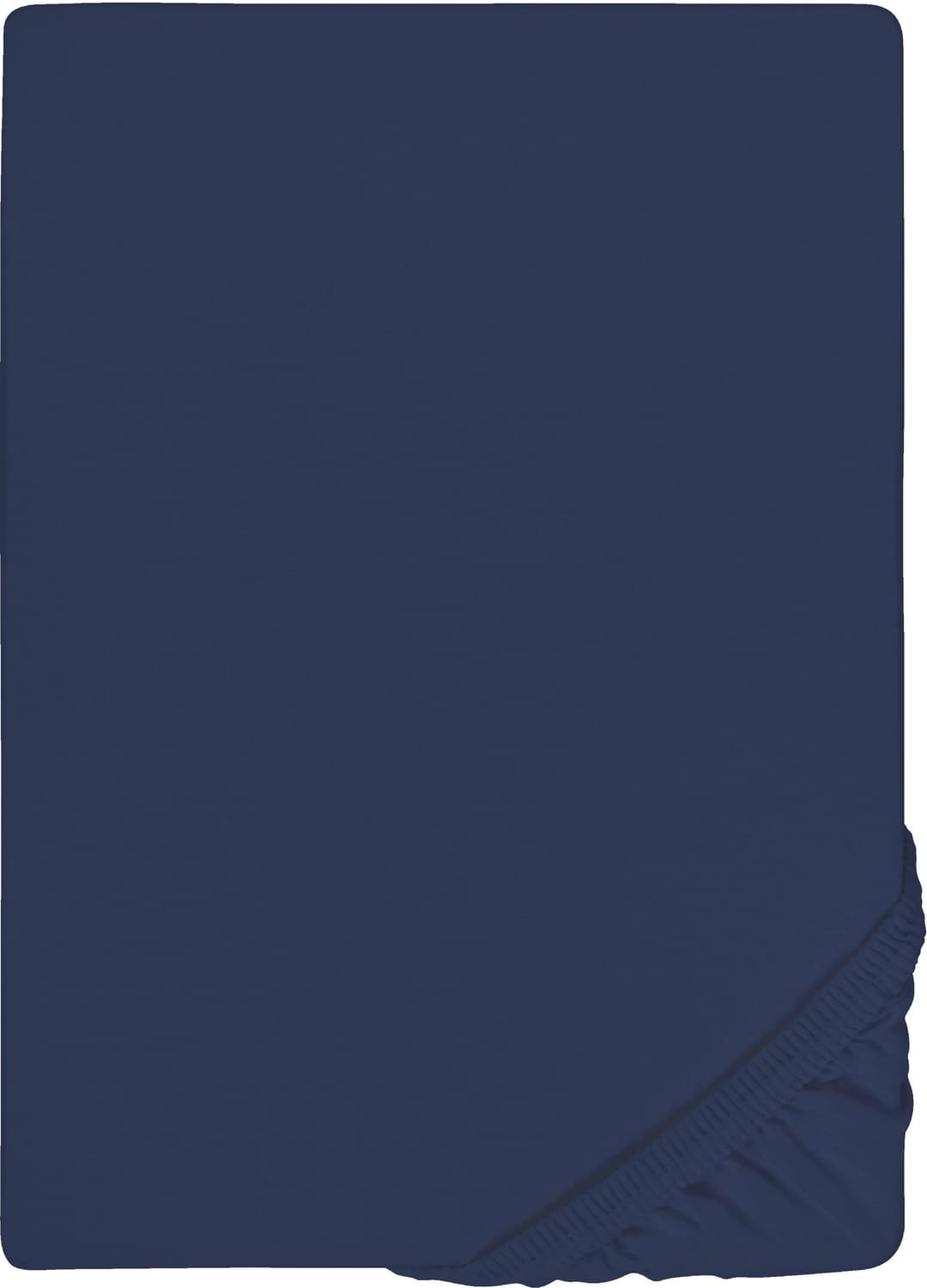 Biberna Spannbettlaken THEA | Blau