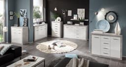 HBZ Sideboard Stone | Weiß