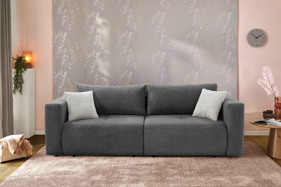 Jockenhöfer Gruppe Big-Sofa Relax | Grau