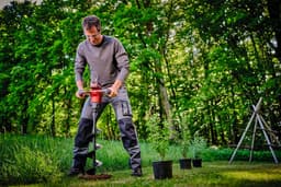 Einhell Erdbohrer GP-EA 18/150 Li BL-Solo | Mehrfarbig