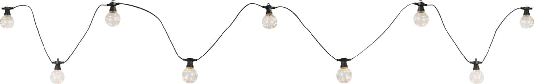 GLOBO LIGHTING LED-Lichterkette ALMAGA | Schwarz