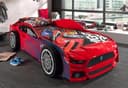 Vipack Autobett Sport-Wagen Optik | Rot 2
