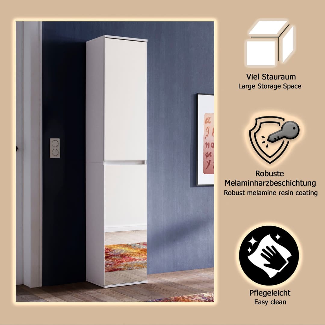 INOSIGN Garderobenschrank Malcesine | Mehrfarbig