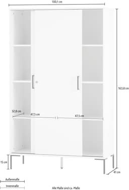 Schildmeyer Aktenschrank Serie 2000 | Holztöne