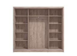 Home affaire Schwebetürenschrank Navara | Grau