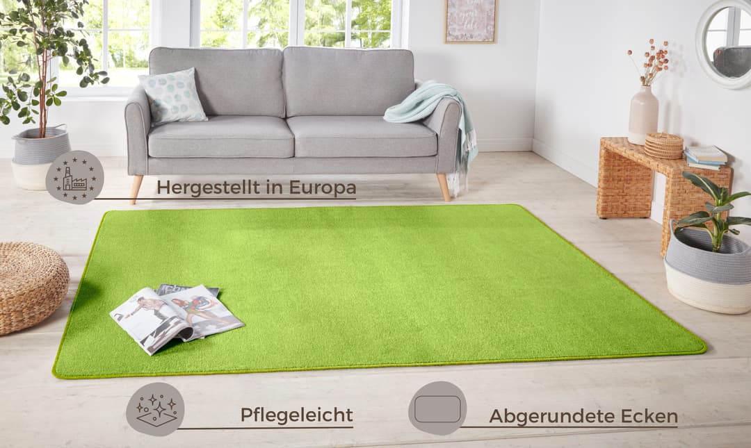 HANSE Home Teppich Shashi | Grün