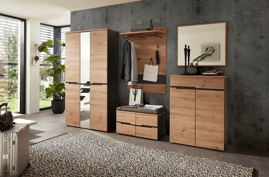 Innostyle Schuhschrank MEMPHIS | Holztöne