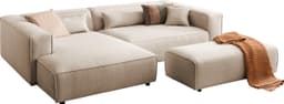LeGer Home by Lena Gercke Ecksofa PIARA XXL | Beige