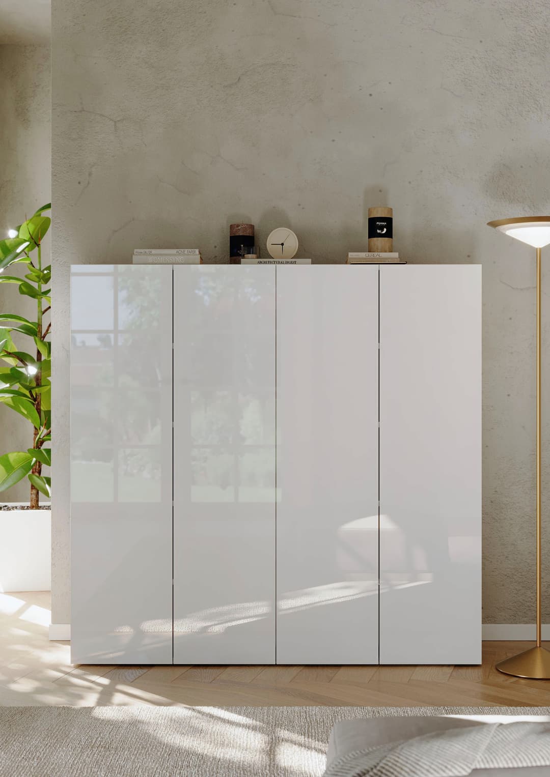OTTO home SMILE Schuhschrank | Weiß