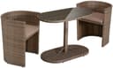 MERXX Balkonset Ancona Wicker | Braun 2
