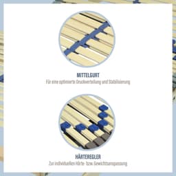 Lattenrost mit Motor Blue Royal Motor | Holztöne