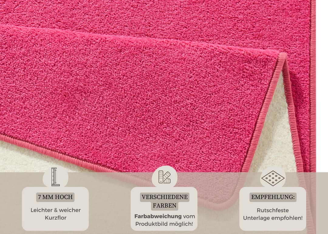 HANSE Home Teppich Fancy | Pink