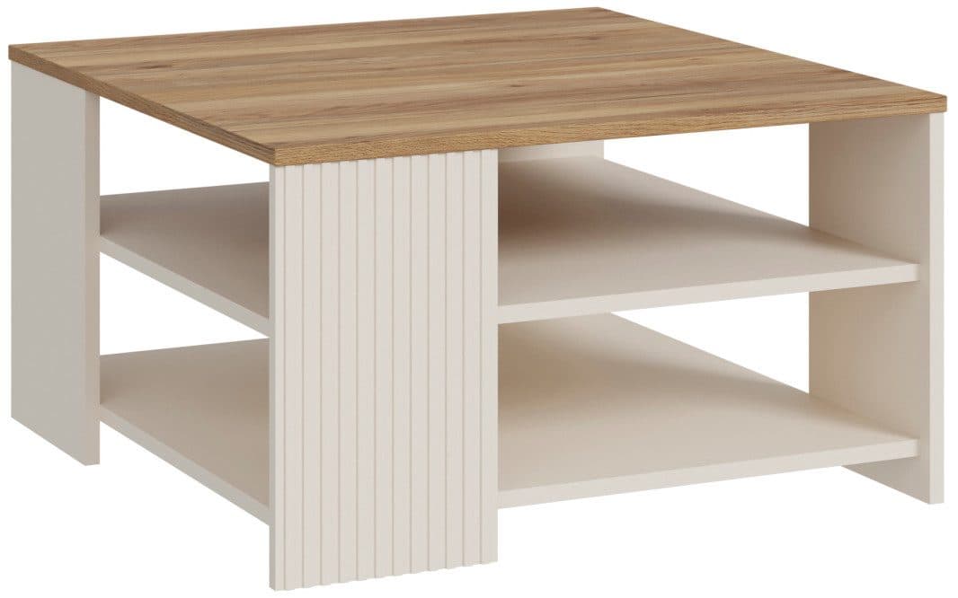 FORTE Oak Squere Couchtisch | Holztöne