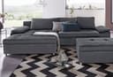 Home affaire Ecksofa Labene L-Form | Grau