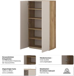 OTTO home Schuhschrank Criss | Holztöne