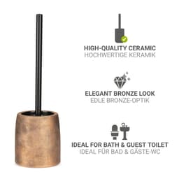 Wenko WC-Garnitur Tremea | Braun